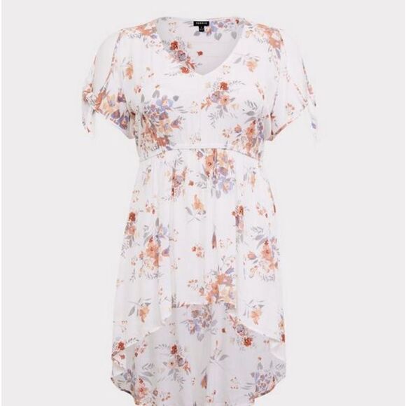 TORRID Babydoll Gauze Tunic Top, size 1, size 14-16, 1X - Picture 3 of 11